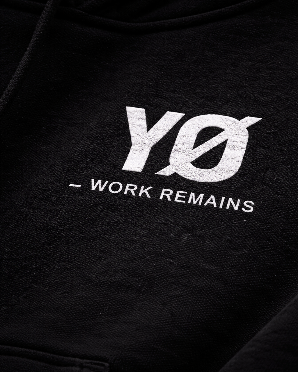 YØ — WORK REMAINS Hoodie