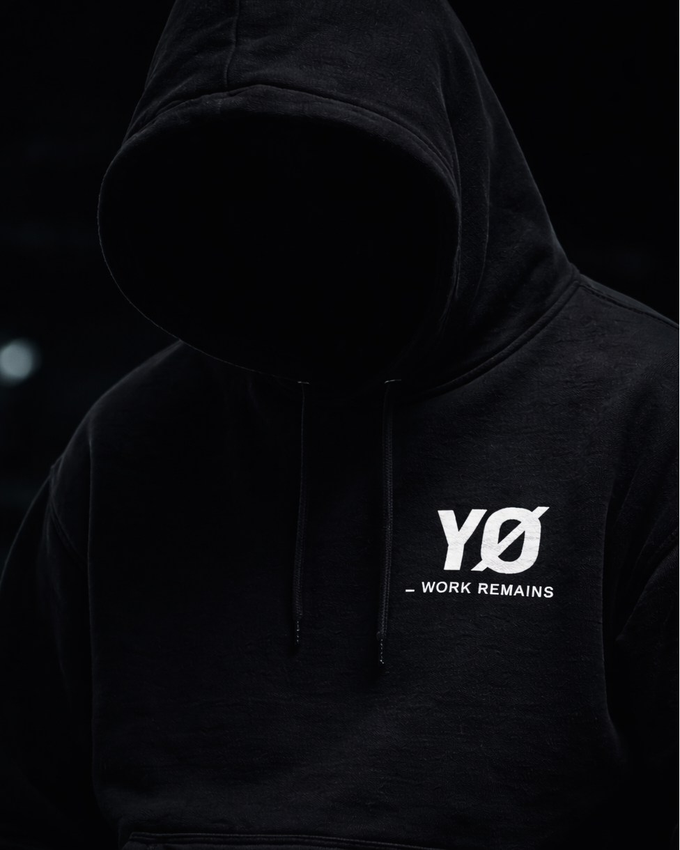 YØ — WORK REMAINS Hoodie